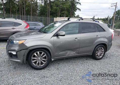 2012 Kia Sorento Sx V6 z USA, uszkodzony, nr VIN 5XYKWDA28CG281834
